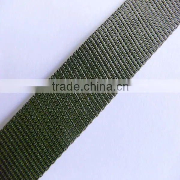 25mm Olivegreen Polypropylene Webbing Strap for Luggages photo-3