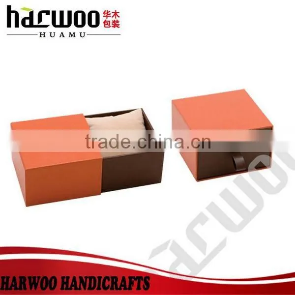 High Quality Hard Paper Shape Jewelry Box Wooden Gift Box photo-4