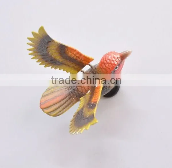 Pearl Powder 4 Inch Plastic Art Bird Fridge Magnet, Bird Decoration, Wedding Door Gift photo-2