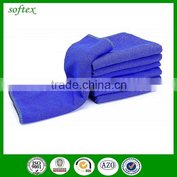 Super Soft Top Quality Home House Cheap and Best Blue Car Drying Towel photo-3