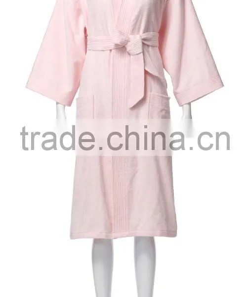 Wholesale Cheap Cotton Women Bathrobe photo-3
