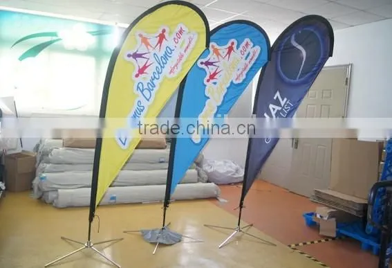 Custom Outdoor Advertisting Rotary Windproof Beach Flag,beach Flag Pole,beach Flag Banner photo-5