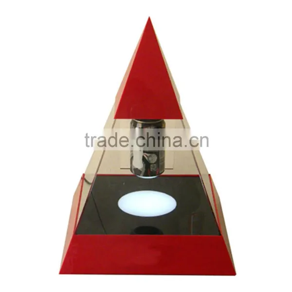 Latest Magnetic Floating Levitating Can Display Stand With LED Lights photo-6