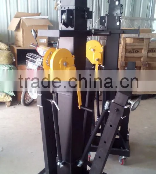 Outdoor or Indoor Portable Stage Legs Line Array Lift 250kg Speaker Crank Stand photo-3