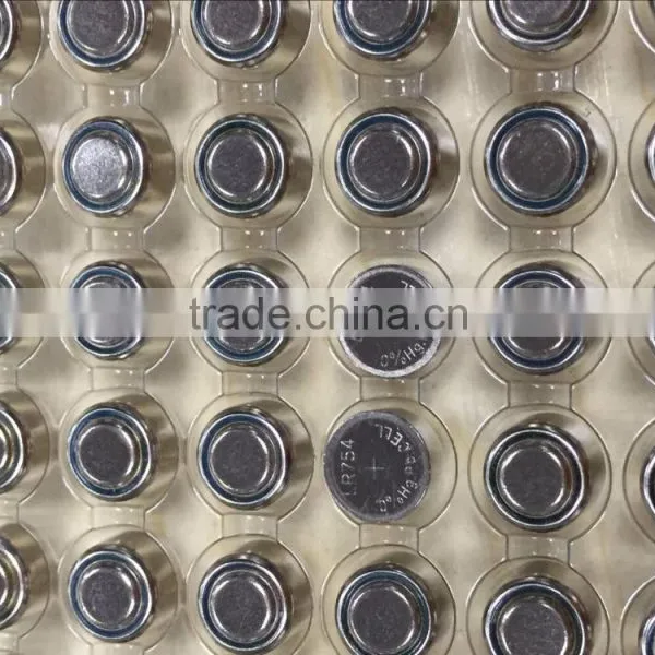 0% Hg, Pb AG5 LR754 1.5v Alkaline Button Cell Battery Ag1 Ag3 Ag5 Ag4 Ag10 Ag12 Ag13 Batteries photo-3