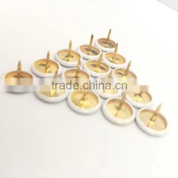 color vinyl coated drawing pins round head painting pins Thumb tack                        
                                                Quality Choice
