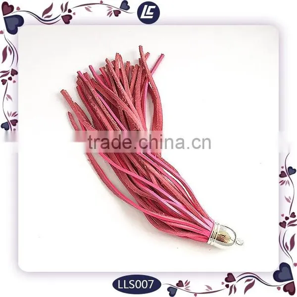 Wholesale Leather Tassels Decorative Leather Tassel photo-2