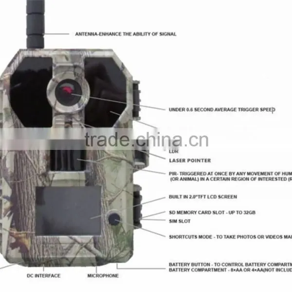 25M HD IR MMS/GPRS/SMS Wireless Hunting Trail Camera With 12MP Image and 720P HD Videos photo-4