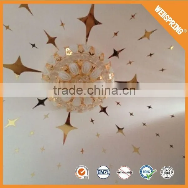 Popular Bathroom Sticker Graceful Easy to Peel Mirror Stickers photo-3