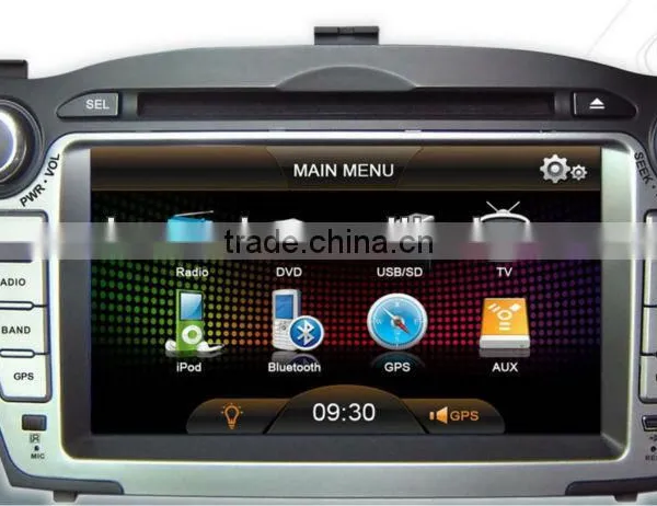 Car Dvd Player and Car Audio Player/Special Car Multimedia System for Hyundai IX35