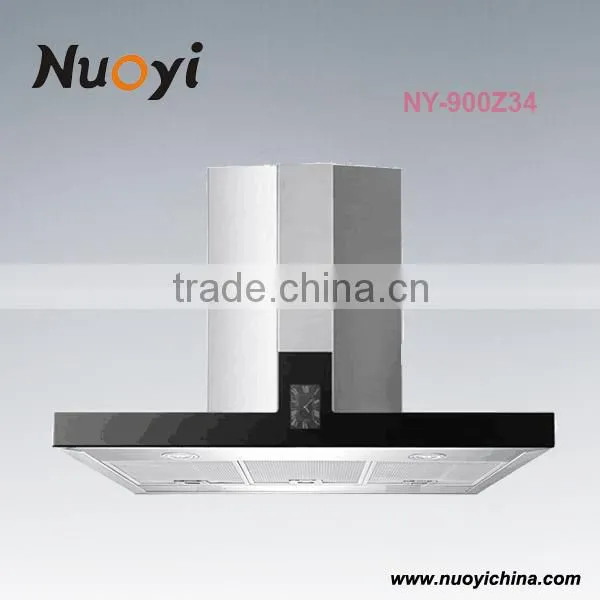 Newest CE Colorful Hammered Copper Kitchen Range Cooker Hood Motor