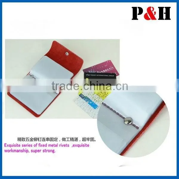 Leather Card Bag for Promotional Gfit Directly From Factory photo-5
