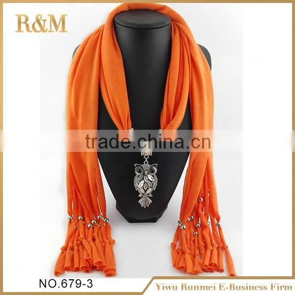 Latest Arrival Low Price Jewelry Necklace Scarf Made in China photo-3