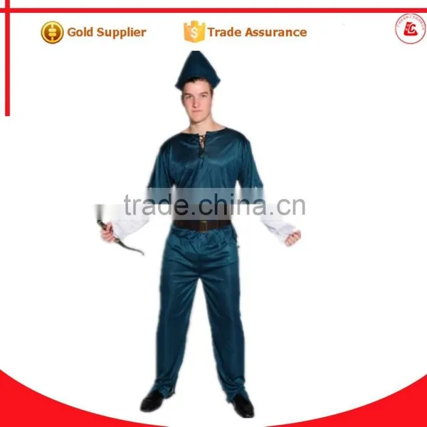 Fever Wholesale Party Supplies Party Favor Men Peter Pan Costume for Adult