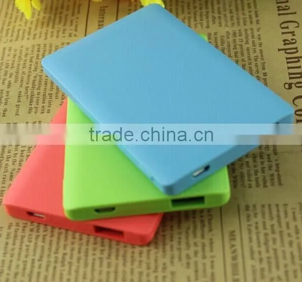 Fashion Mini Charging Treasure/rohs Powerbank for Cellphone , Slim Power Bank