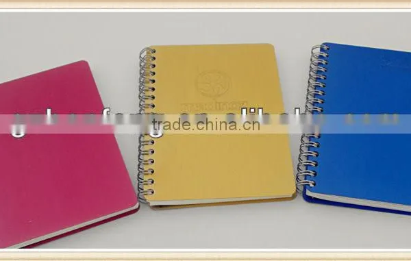 High Quality Metal Cover Spiral Notebook