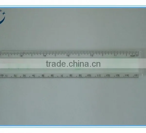 Wholesale PS PP Acrylic Plastic Ruler 15cm Plastic Ruler Scale Ruler Plastic Letter Stencil Ruler photo-2