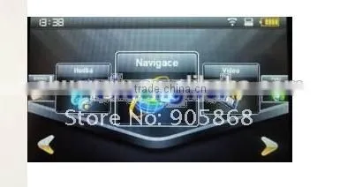 4.3" Car GPS Built-in MTK/800MHz New 3D Map Free Ship photo-2