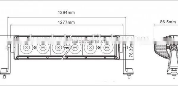 2014 Hot Sale 240w Offroad LED Light Bar, Led Light Bar Used on Any Vehicles, ATV, SUV, Truck, Led Bar Light photo-3