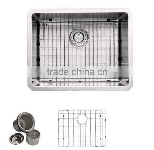 China Suppliers Stainless Steel Undermount Single Bowl Handmade Kitchen Sink photo-3