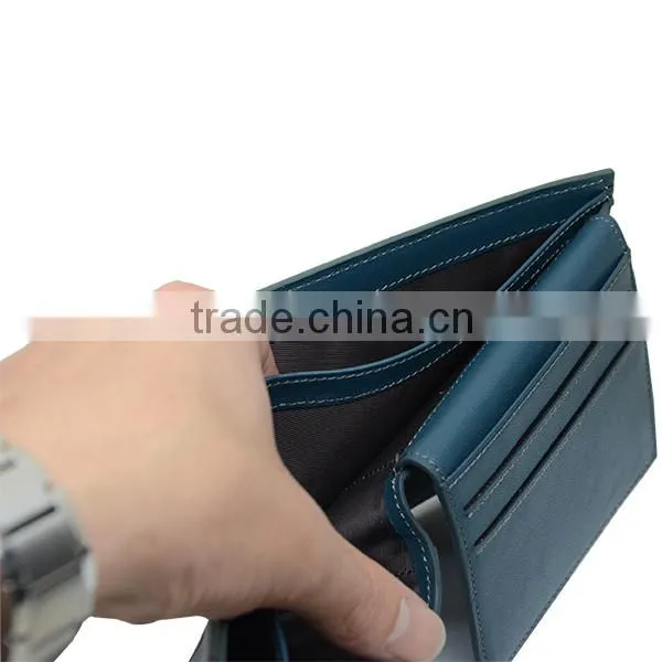 Made in China OEM/ODM Leather Wallet Supplier Luxury Fancy Imperial Genuine Cow Leather Wallet for Men photo-6