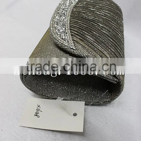 Hot Sale High Quality Fashion Rhinestone and Pleat Party Bags photo-3