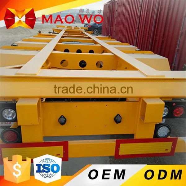 Widely Used Lower Price 4 Axles Flatbed Semi-trailer for Hot Sale photo-6