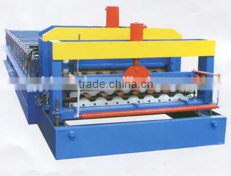 900 Glazed Tile Roll Forming Machine 900 Roof Glazed Tile Roll Forming Machine photo-5