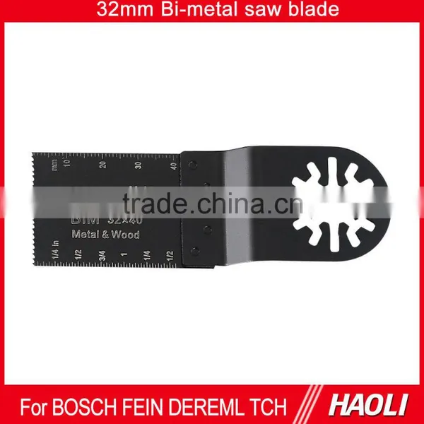 32mm(1-1/4'') Bi-metal Oscillating Tool Saw Blade for Cutting Wood,plastic,soft Metal