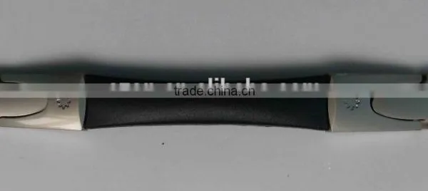 Luggage Case Plastic Handle With Metal, Zinc Alloy Luggage Carrying Handle,Luggage Parts Soft Handle photo-2