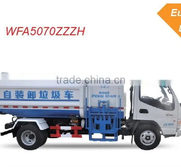 2016 Hotsale New Product Self Load Dump Garbage Truck