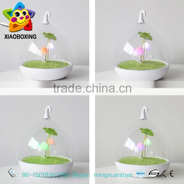 Spot Supply Colorful LED USB Rechargeable Sensor Lamp Mushroom Night Light photo-3