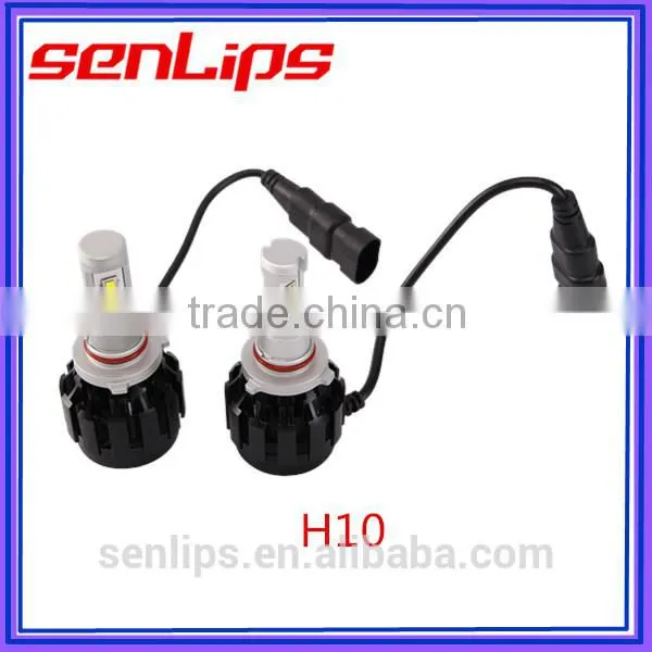 Black 20W H7 9005 9006 H8 H9 H10 H13 LED Headlight for Vehicle Motorcycle photo-4