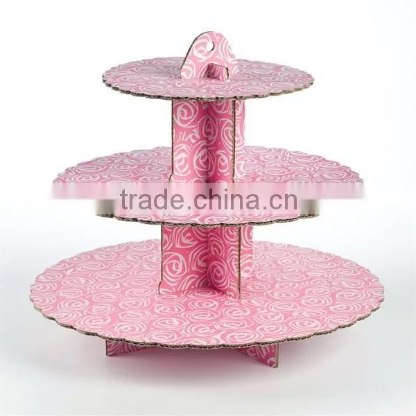Three Tire Cardboard Cupcake Stand photo-4