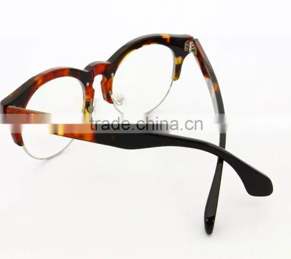 G3097-C1681 Fashion High Quality Demi Half Rimless Reading Glasses photo-4