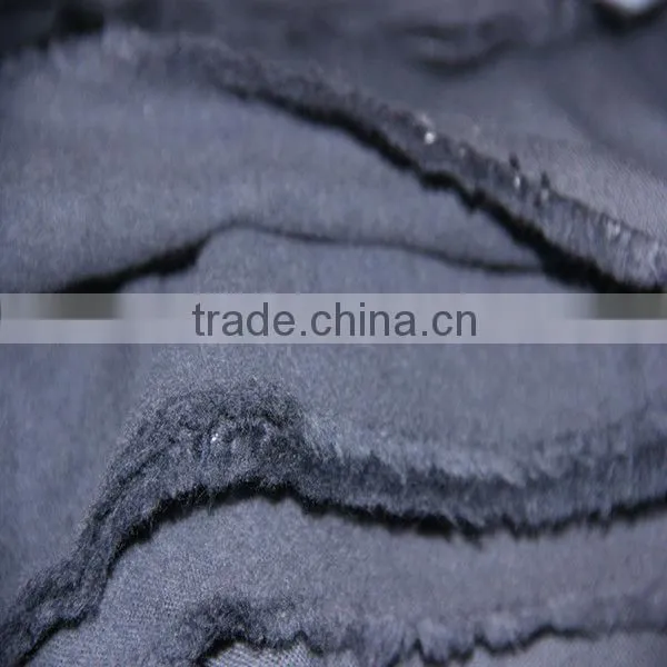 Fleece Fabric Made of 100% Cotton Fabric Brushed Finished