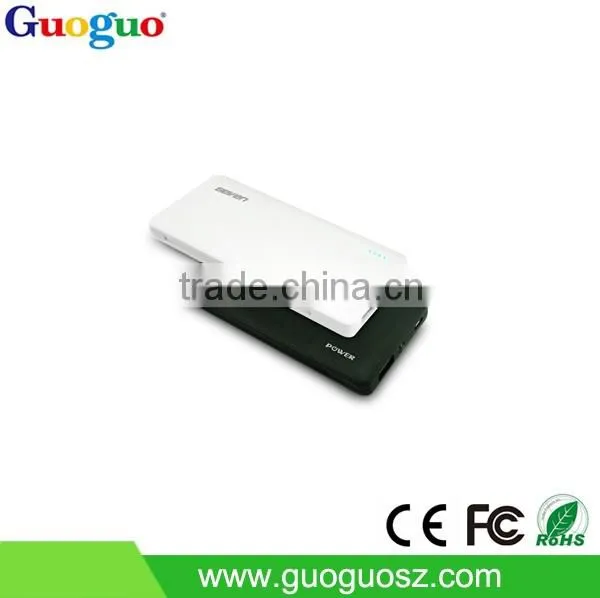 Palstic Sheet Li-polymer Battery Power Bank With Built in Cable photo-2