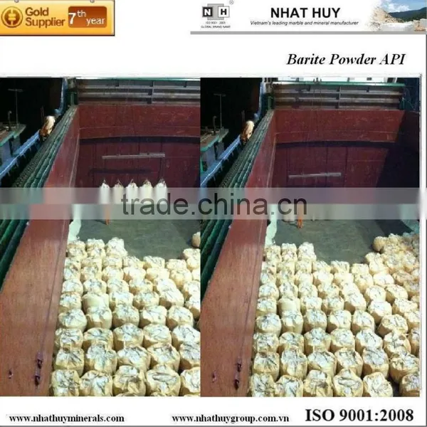 BARITE POWDER OCMA SPECIFICATION FOR OIL DRILLING