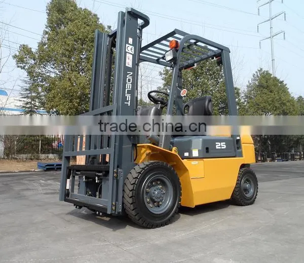 China Famous Brand Noelift 2.5ton Petrol Forklift Truck