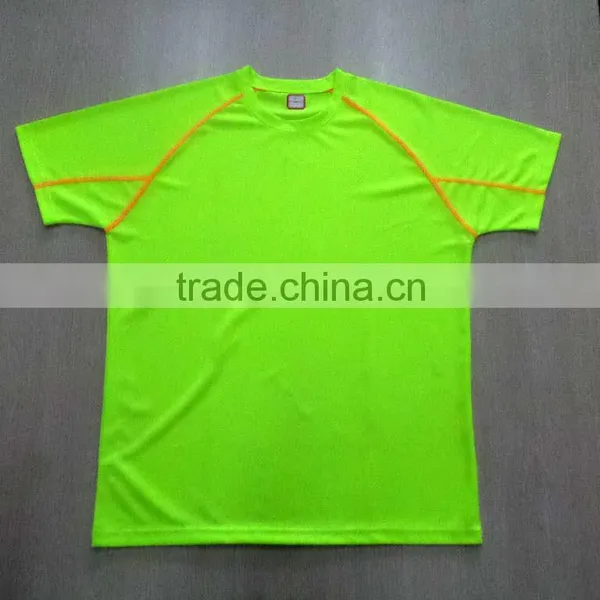 Contrast Color Raglan Sleeves High Quality Material Mesh t Shirt Dry Fit