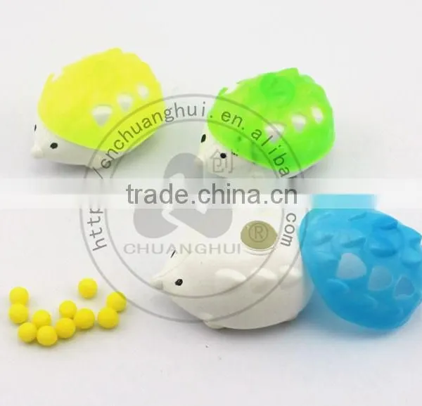 Plastic Hedgehog Bottle With Candy, Cartoon Bottle Candy photo-3