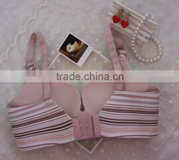 New Design Fashionable One Piece Printed Sexy Ladies Bra photo-2