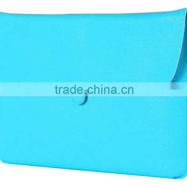 Ultra Slim & Lightweight Laptop Leather Sleeve Bag For Macbook, Carrying Bag Handbag for Macbook photo-4