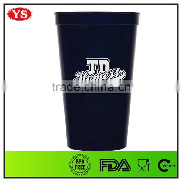Customized Bulk Smooth White Stadium Cup 22 oz photo-4