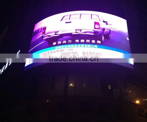 Fixed Installation HD P8 Outdoor Led Display Signboard Pole Standing/ Wall Mounted photo-2
