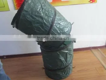Waterproof PE Tarpaulin Green Garden Bin Tarp Bag photo-2