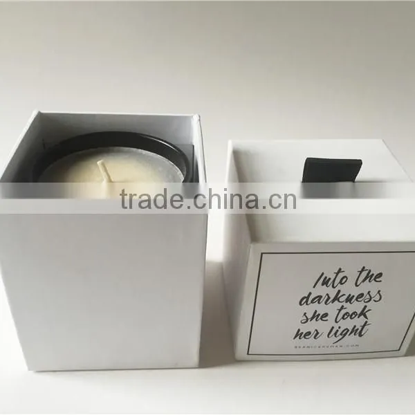 Luxury Square Candle Packaging Box/wooden Candle Box photo-3