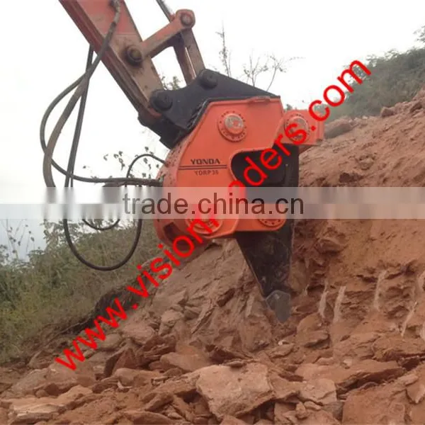 Zx35u Excavator Mounted Hydraulic Sheet Pile Driver Vibro Hammer for Concrete Piles