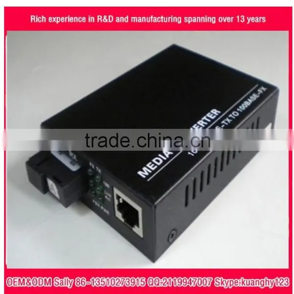 Oem 10/100/1000M Media Converter Fiber Optic Equipment photo-3