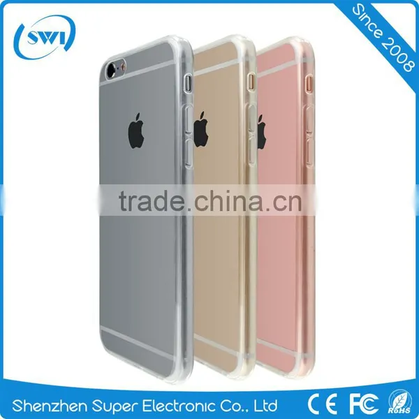New Clear Soft Transparent Gel Skin Tpu Case FOR IPHONE 6 Case photo-3